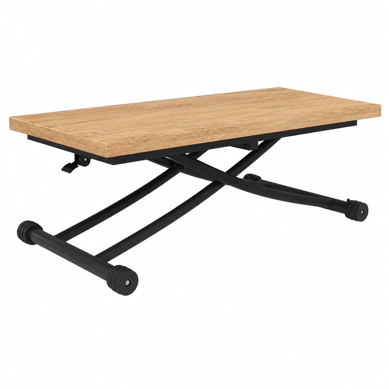 Table Basse Extensible pour Salle à Manger Style Industriel