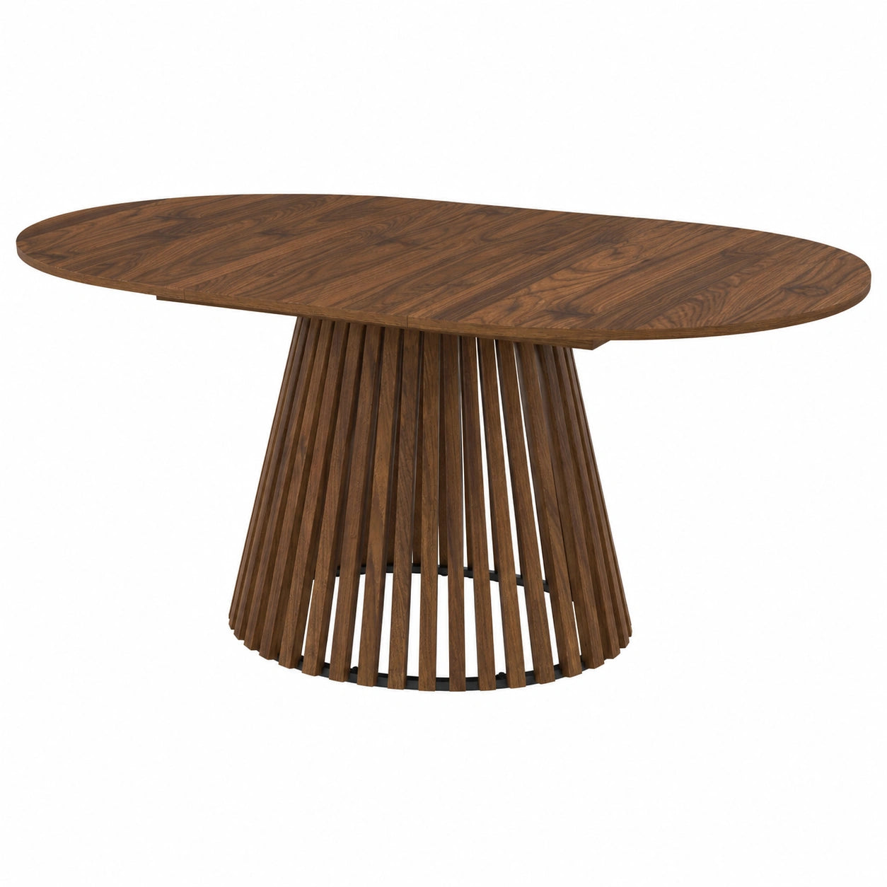 Table à Manger Extensible Ronde 4-8 Personnes