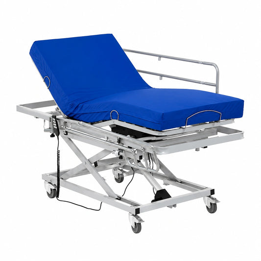 Lit électrique ajustable 105x200 cm avec matelas mémoire et housse imperméable