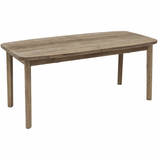 Table à manger extensible pour 8 à 12 personnes en bois d'acacia