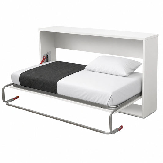 Lit pliant compact 90x190 cm pour petits espaces