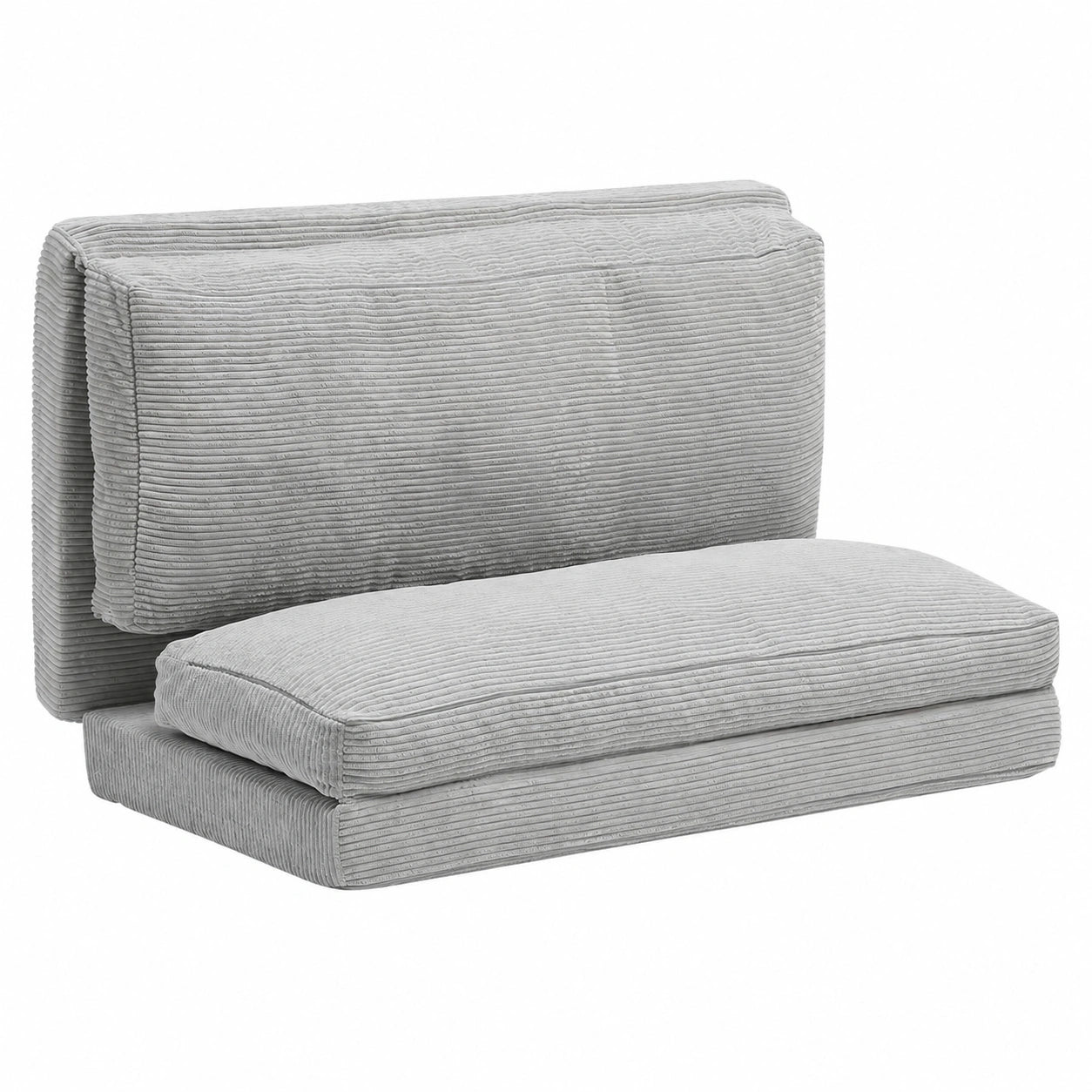 Canapé-lit Pliant Convertible 3 en 1 avec Housse Lavable pour Salon et Chambre