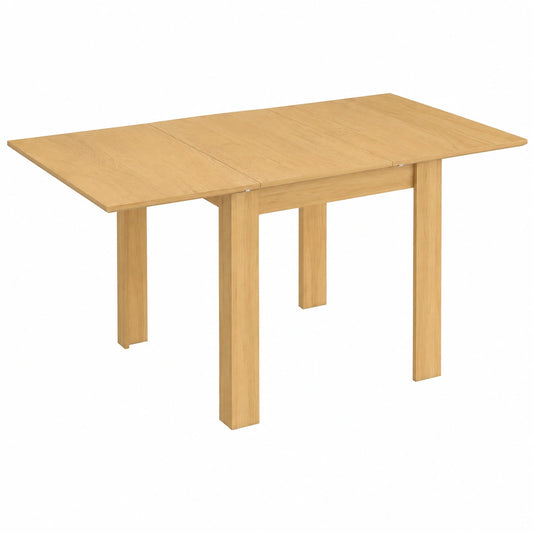 Table à Manger Extensible Moderne pour 4 à 6 Personnes, Idéale Petits Espaces, Bois Naturel